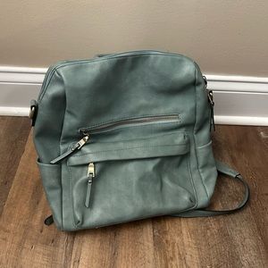 JEN&CO Amelia Suede Backpack